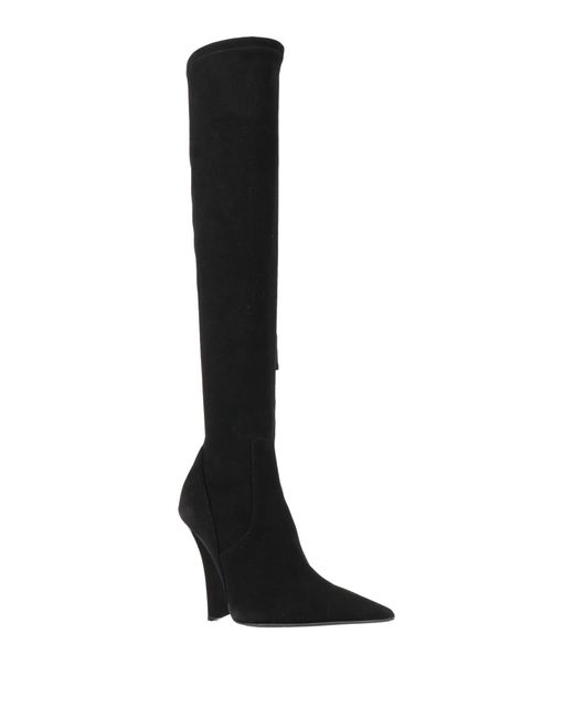 Lella Baldi Black Boot Leather