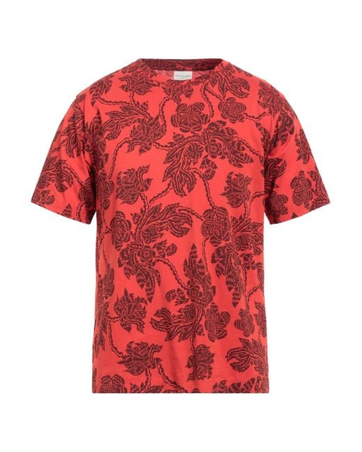 Camiseta Dries Van Noten de hombre de color Red