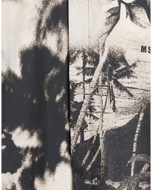 MSGM Gray Shirt for men