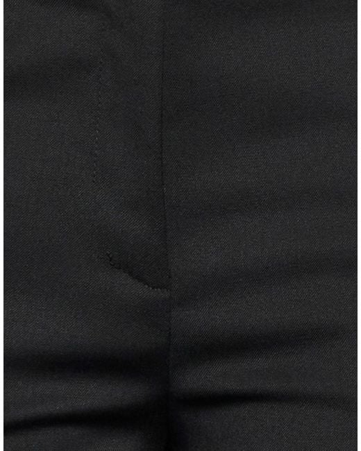 Barbara Bui Black Pants Polyester, Wool, Elastane