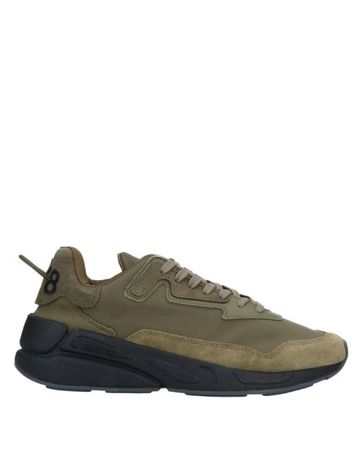 diesel sneakers military green