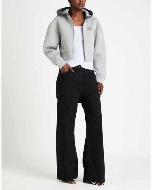 Sandro Gray Jacket Viscose