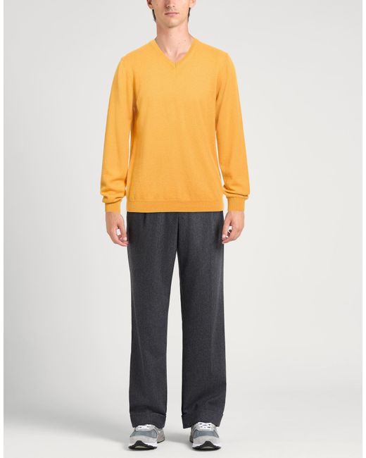 Pullover di Messagerie in Orange da Uomo