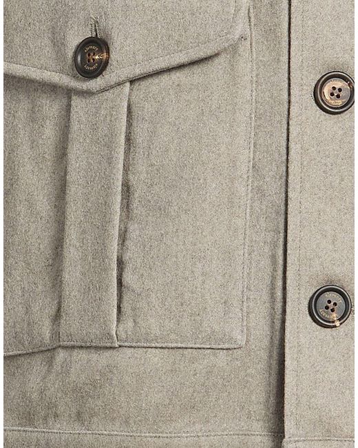 Eleventy Gray Jacket Wool, Cashmere, Elastane for men