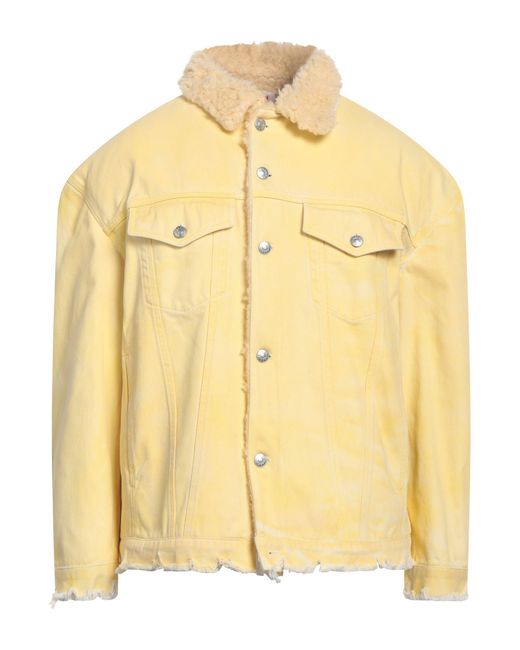 Marni Yellow Denim Outerwear
