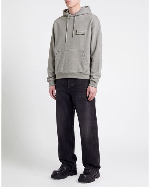 we11done Gray Sweatshirt Cotton for men