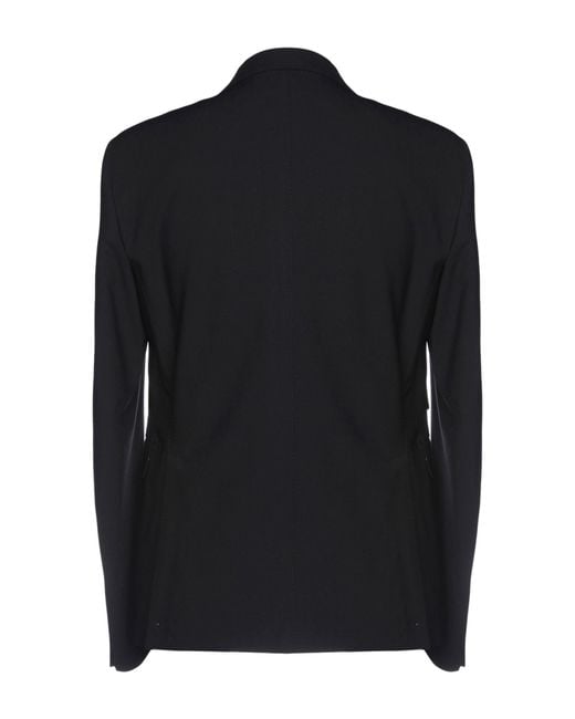 Dolce & Gabbana Black Blazer Virgin Wool, Elastane for men