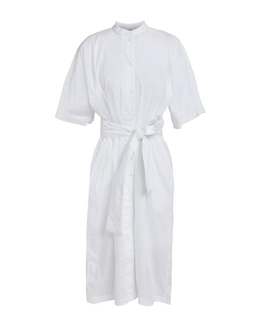 Liviana Conti White Midi-Kleid