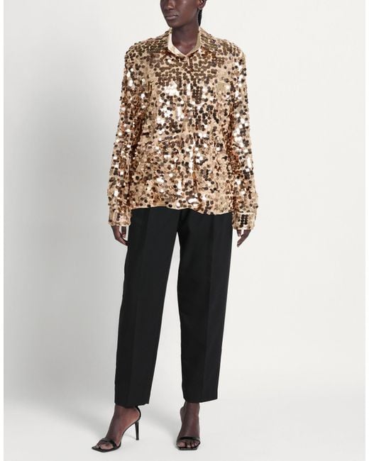 ACTUALEE Metallic Shirt