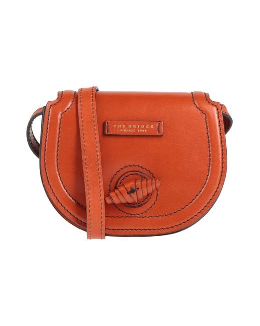 Bolso Con Bandolera The Bridge de color Orange