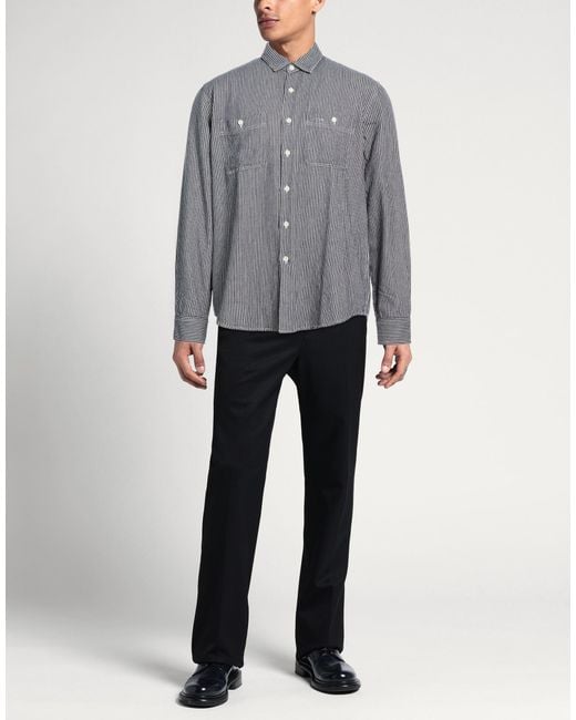 Aspesi Gray Shirt Cotton for men