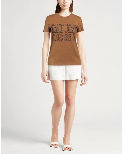 Max Mara Brown T-shirt