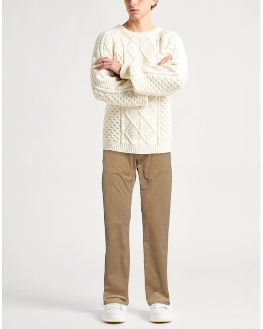 Giorgio Armani Trouser in Natural for Men | Lyst UK