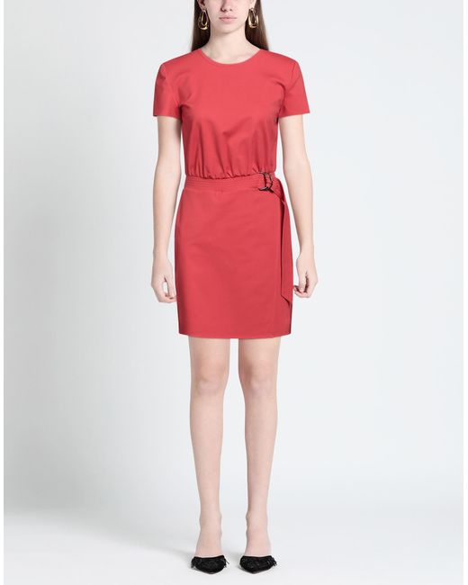 Emporio Armani Red Mini-Kleid