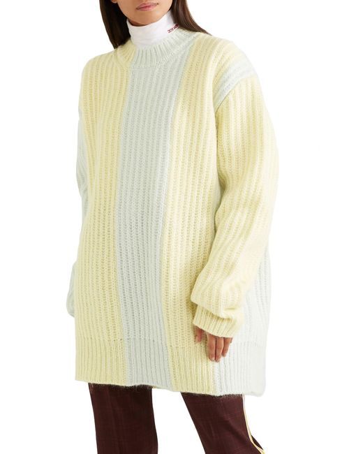 CALVIN KLEIN 205W39NYC Yellow Sweater