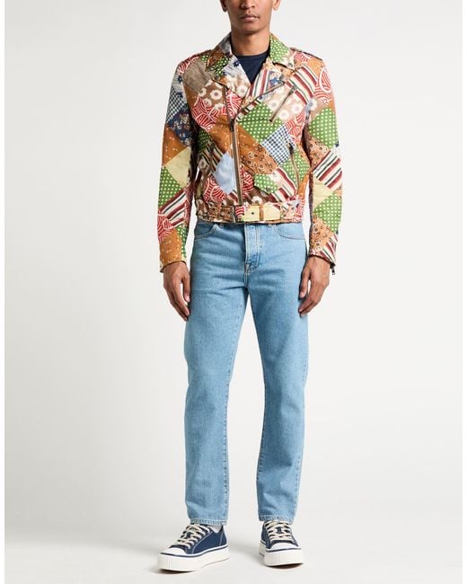 Moschino Brown Couture Jacket Polyamide for men