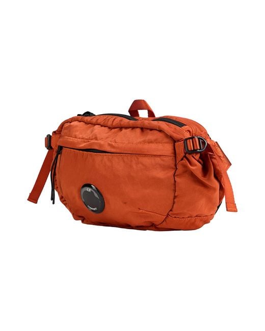 C P Company Orange Belt Bag for men