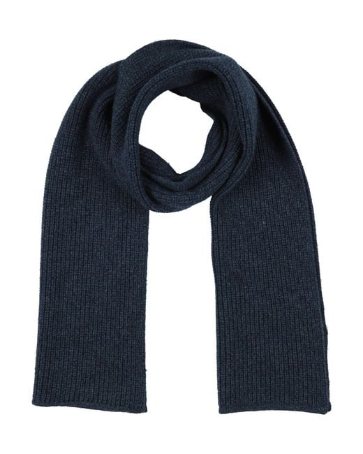 Boglioli Blue Scarf for men