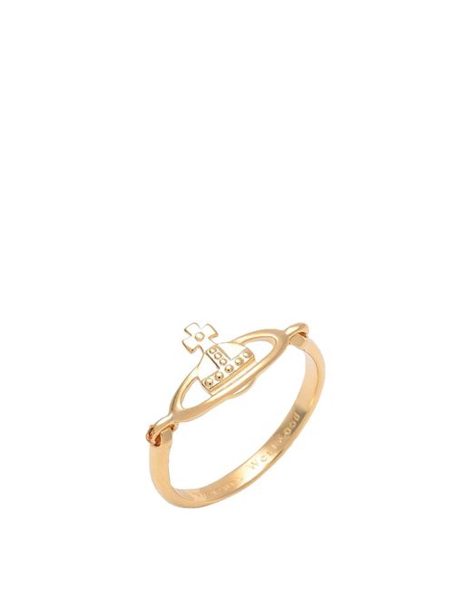 Vivienne Westwood Ring in Metallic Lyst