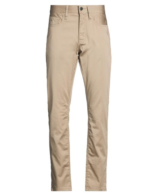 ARMANI EXCHANGE Natural Pants Cotton, Polyester, Elastane for men