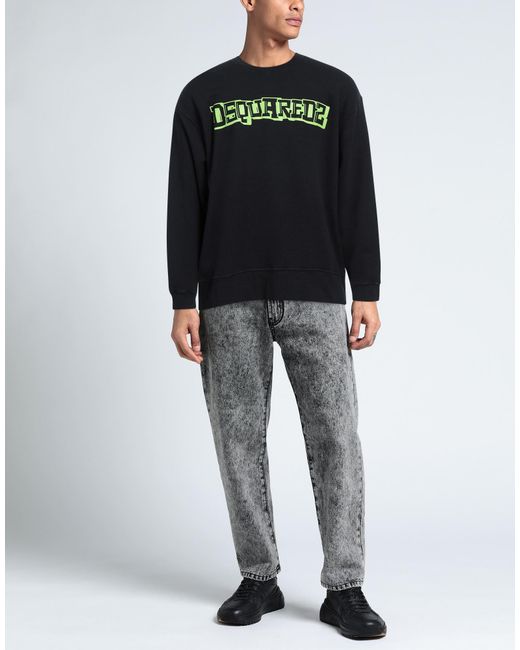 DSquared² Black Sweatshirt for men