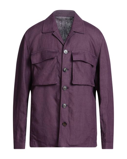 Lardini Hemd in Purple für Herren