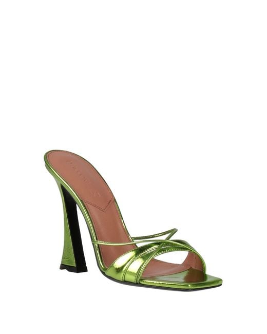 D'Accori Green Sandals