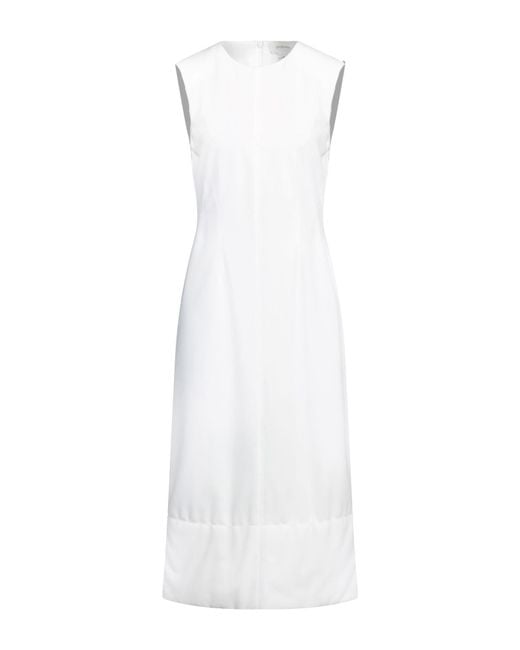 Sportmax White Midi Dress