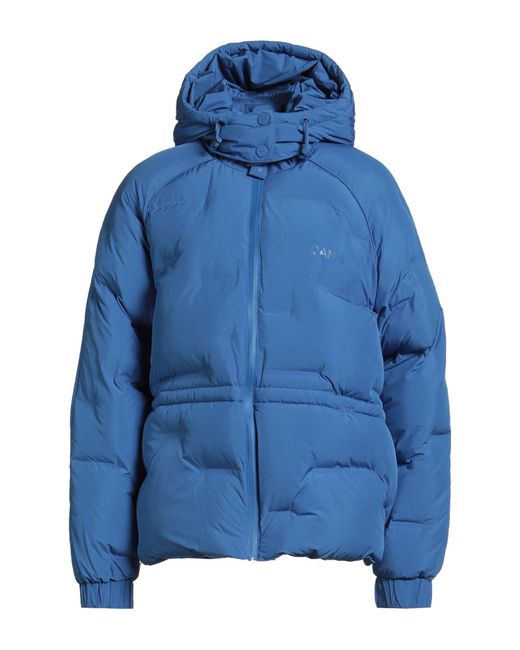 Ganni Blue Puffers