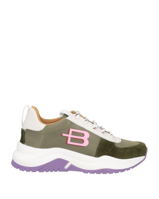 BALDININI | Military green Women's Sneakers | YOOX