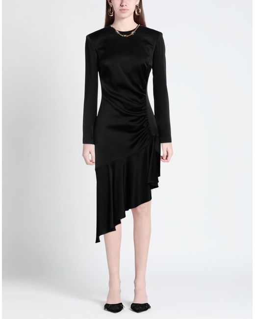 Elisabetta Franchi Black Mini Dress