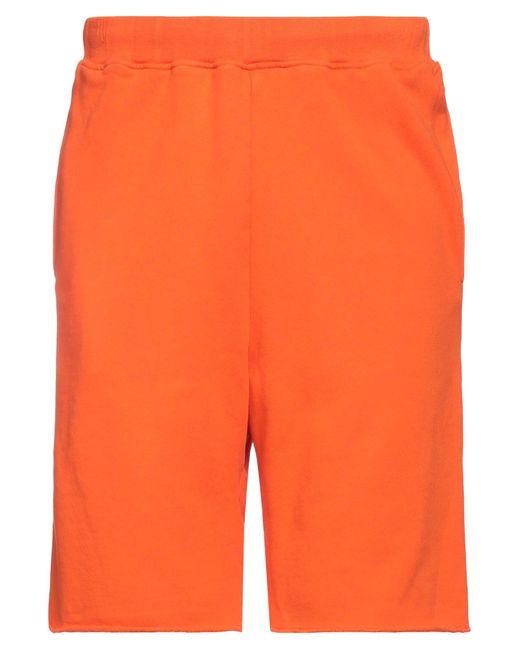 Aries Orange Shorts & Bermuda Shorts for men