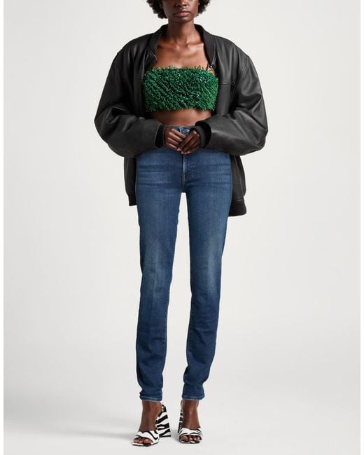 Mother Blue Jeans Cotton, Modal, Polyester, Elastane
