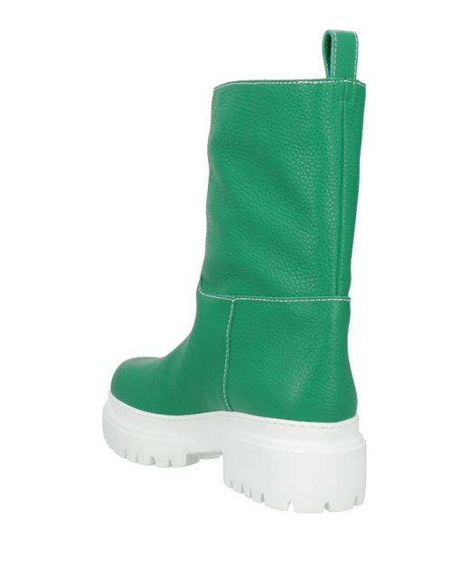 P.A.R.O.S.H. Green Ankle Boots