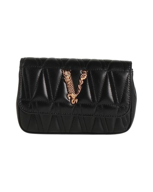Versace Black Handbag Lambskin