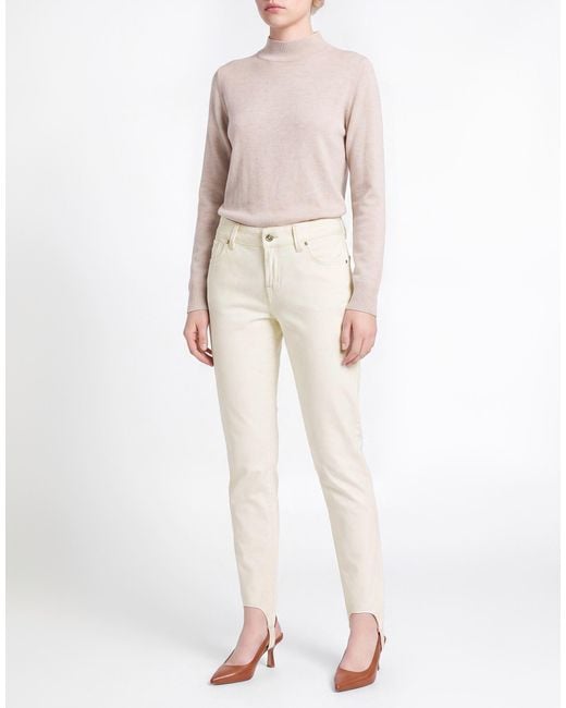 Jacob Cohen White Pants Polyamide, Elastane