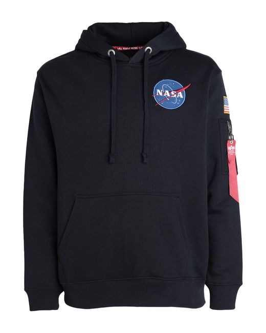 Alpha Industries Blue Sweatshirt for men