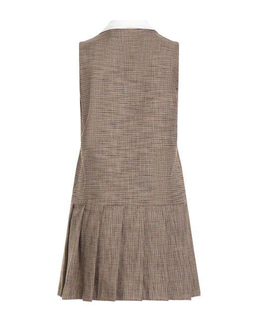 Sandro Brown Mini Dress
