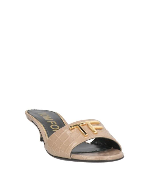 Sandali di Tom Ford in Natural