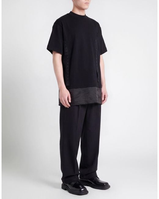 FEDERICO CINA Black T-Shirt Cotton for men