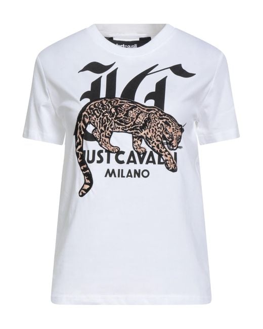 Just Cavalli White T-Shirts