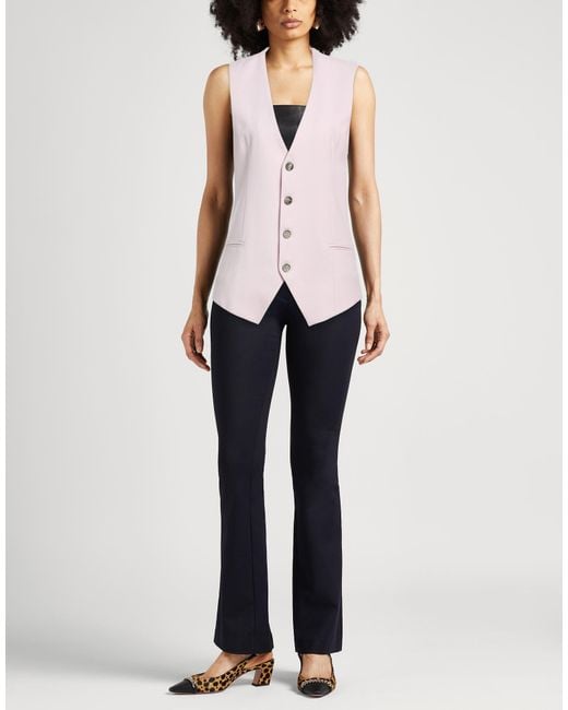 AMI Pink Tailored Vests