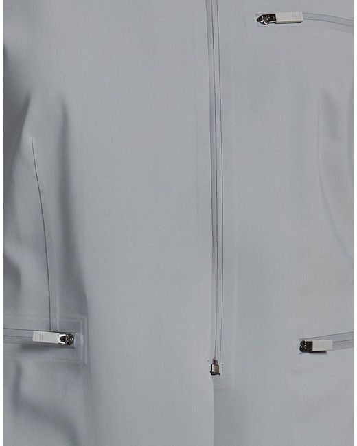 Thom Browne Gray Light Jacket Polyamide, Elastane