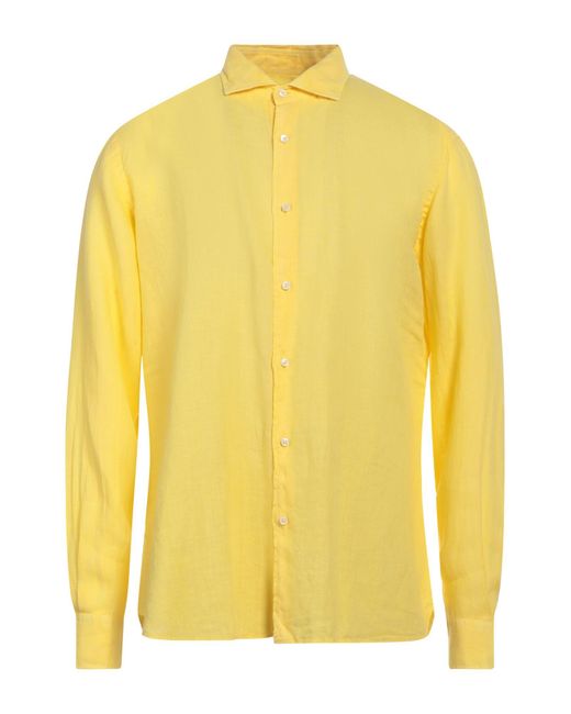 Fedeli Yellow Shirt for men