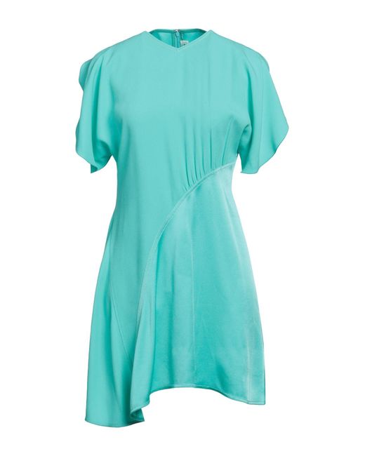 Victoria Beckham Green Mini Dress