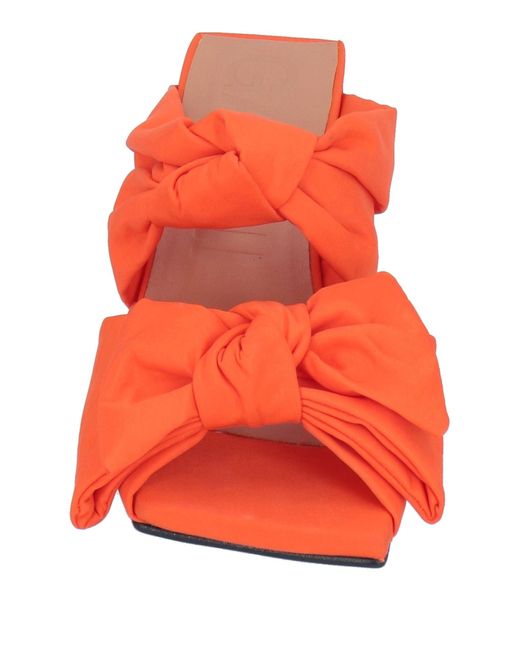 Ganni Red Sandals