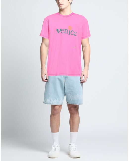 ERL T-shirts in Pink für Herren