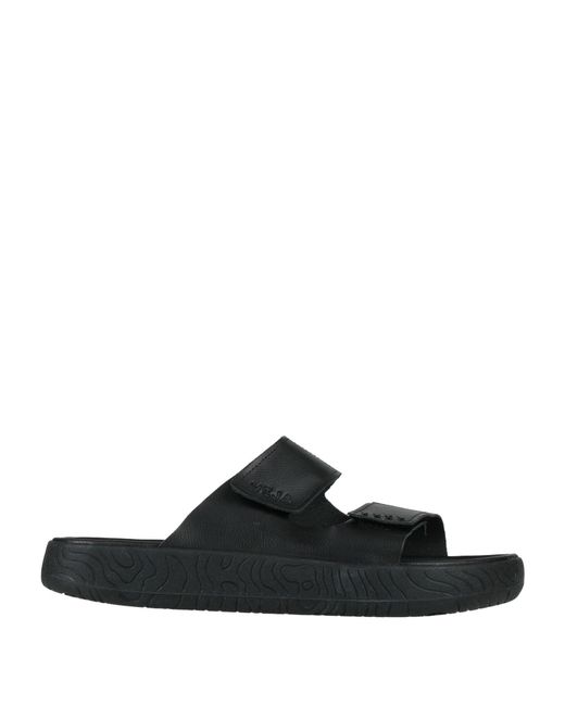 Veja Black Sandals for men