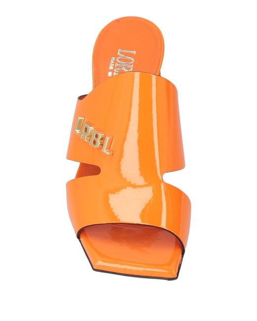 Loriblu Orange Sandals