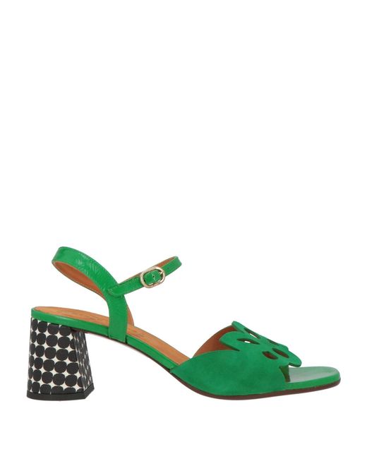 Chie Mihara Green Sandals Leather